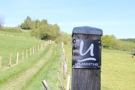 Markierung Uplandsteig